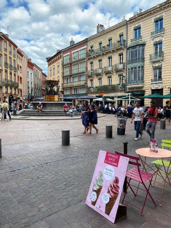Meuble Tourisme Carmes 2 Etoiles, Entree Autonome,Wifi, Climatise, Petit Parking Prive Apartment Toulouse Luaran gambar