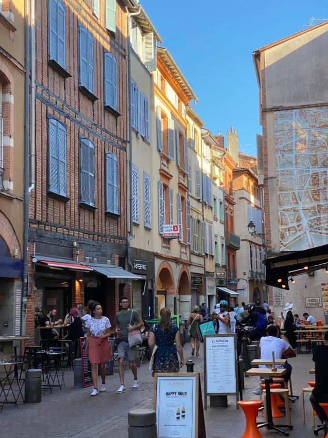 Meuble Tourisme Carmes 2 Etoiles, Entree Autonome,Wifi, Climatise, Petit Parking Prive Apartment Toulouse Luaran gambar
